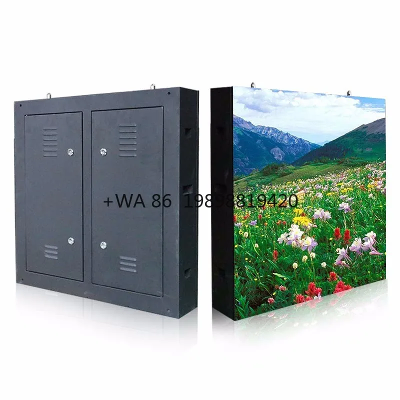 شاشة عرض لخلفية الحدث الإعلان جدار الفيديو بالجملة رائجة البيع في الهواء الطلق ثابت P3 P6 960*960 مللي متر إضاءة مقاومة للماء