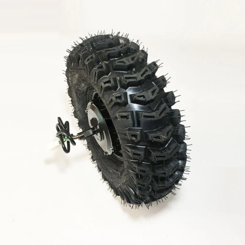 

48v 500w off road air fat tire 15 inch single shaft wheelbarrow electric motor