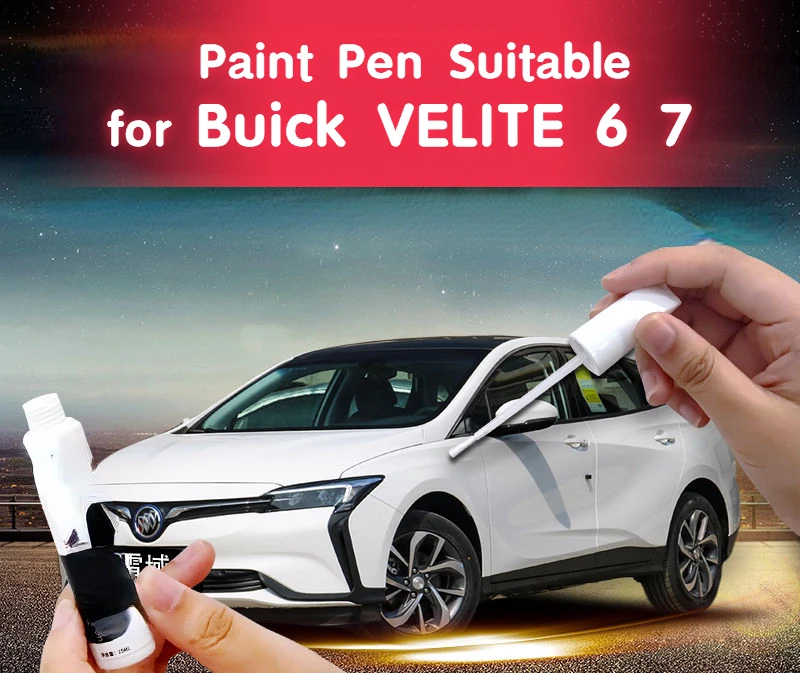 

Paint Pen Suitable for Buick VELITE 6 7 Car Paint Fixer Scratch Fabulous Repair Product Snowland White Original Car Paint