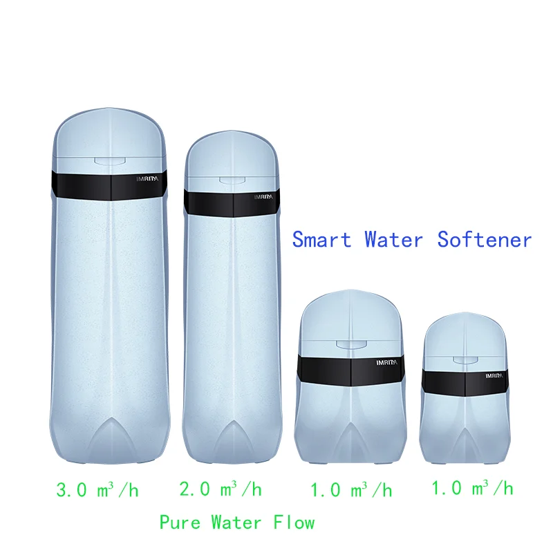 IMRITA Newly Designed Electric Household High Quality Hard Water Filter Domestic Automatic Water Softener System App-Controlled