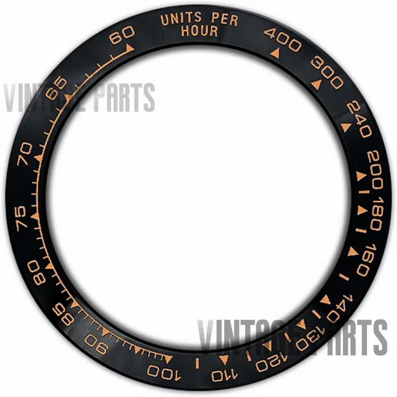 38.5Mm ceramic bezel insert fit for Rolex Daytona 116500 watch