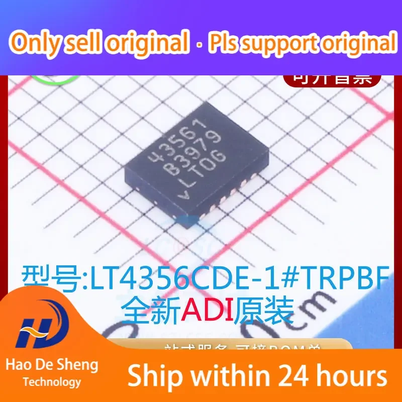 10PCS/LOT  LT4356CDE-1#TRPBF   Logo 43561 DFN12 LT4356CDE-1  New Original in Stock Power bank