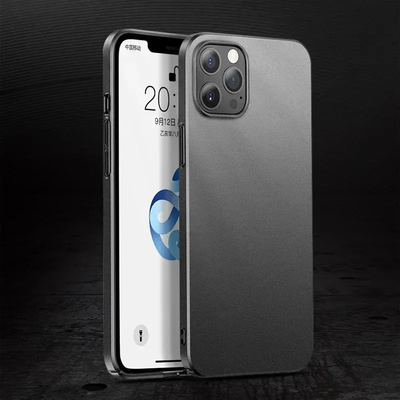 For APPLE iPhone 17 16 16e 15 14 13 12 Mini Pro Max Air Plus Hard PC Shockproof Cases Lightweight Ultra Slim Matte Case Cover