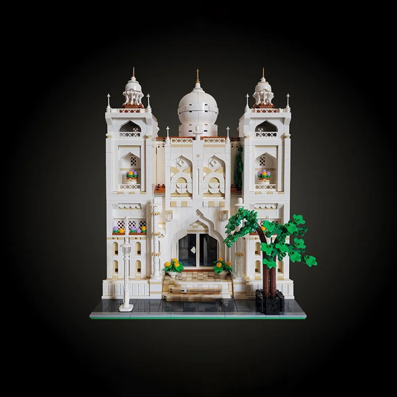 1737 Elementów Taj Mahal Modularny Budynok Wielki Symbol Architektoniczny Moc DIY Edukacyjny Model Klocki Kreatywna Kolekcjonerska Zabawka