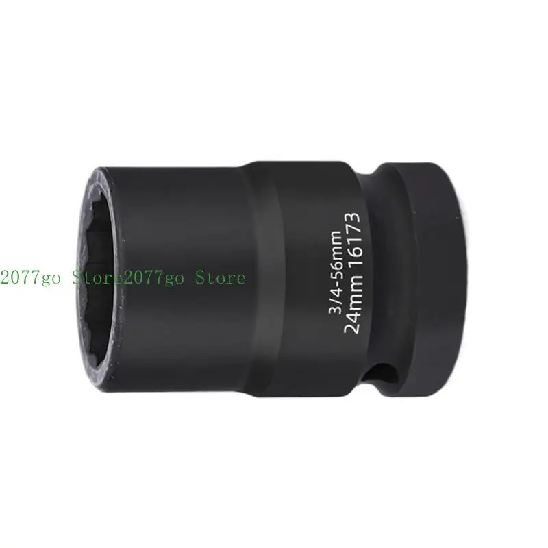 

Y1UD 3/4Inch Drive 12 Point Impact Socket for Tire Removal and Equipment Maintenance