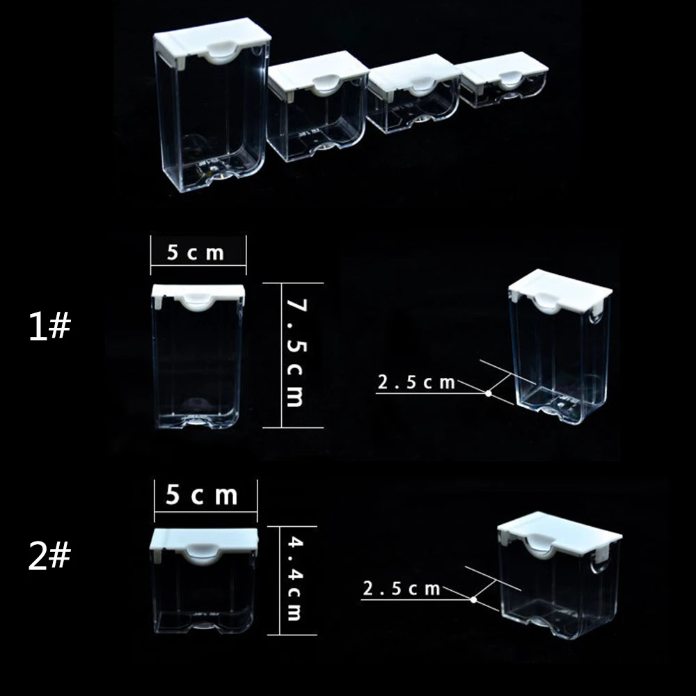 Small Large Plastic Flip Top Storage Containers Diamonds Organizer Empty Box for 5D Painting Art Craft Tools Accessories