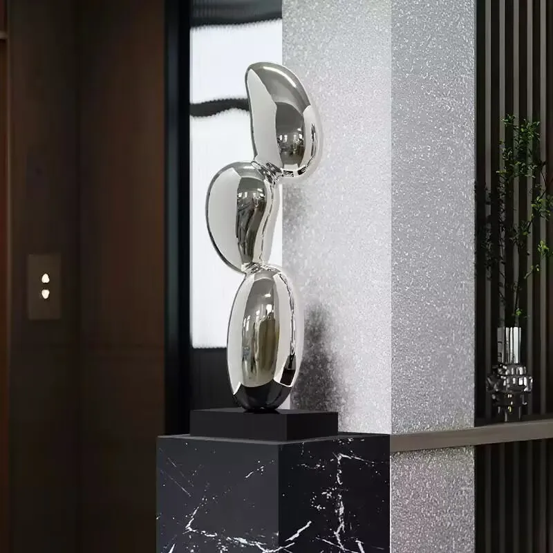 Living Room Abstract Resin Sculpture Decor Hotel Lobby Staircase Corridor Decorative Artwork Home Decoration Accessories