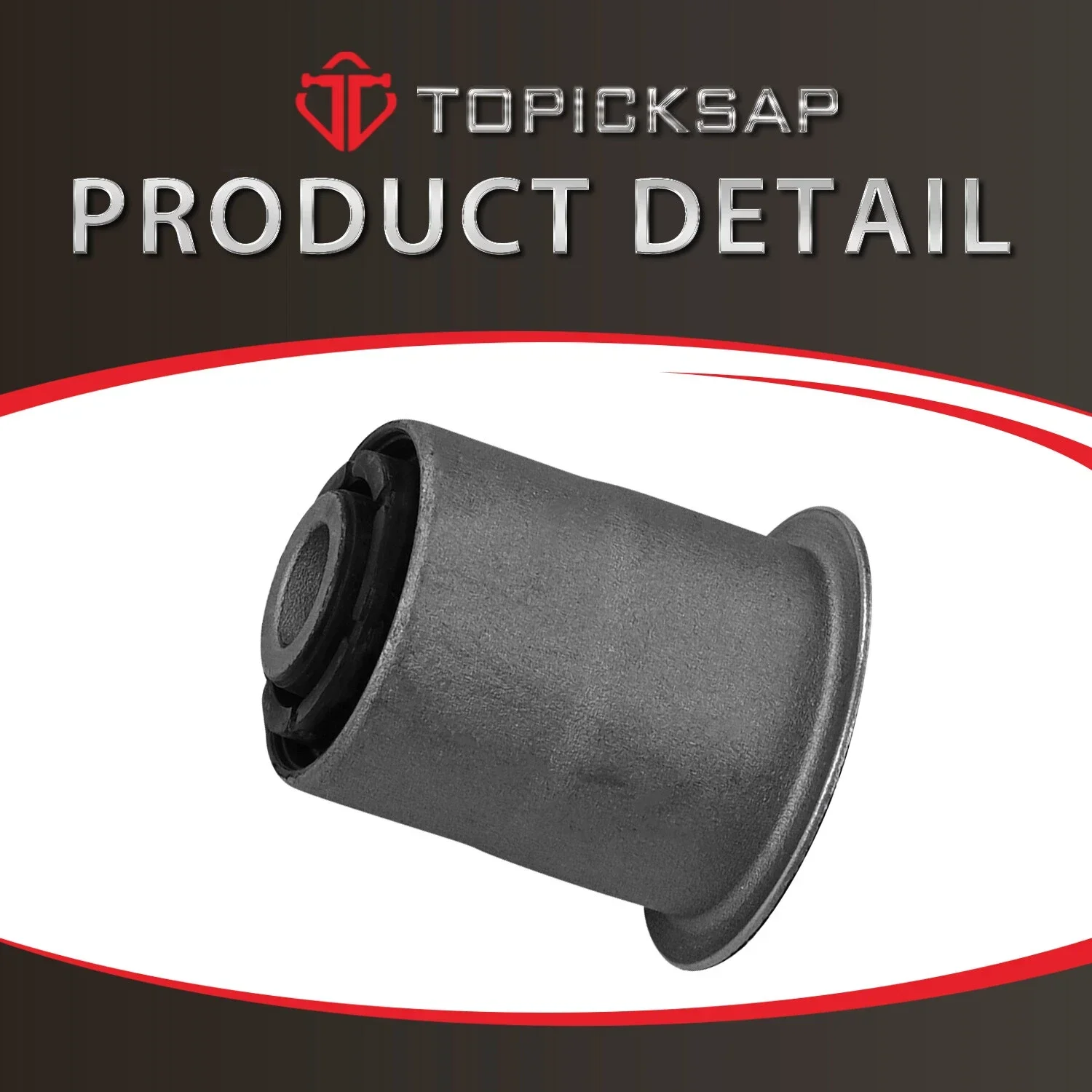 TOPICKSAP 6Pcs Front Lower Control Arm Bushing Fwd/Rear Premium Heavy Duty Kit for Commander 06-10/Grand Cherokee 05-10  K200181