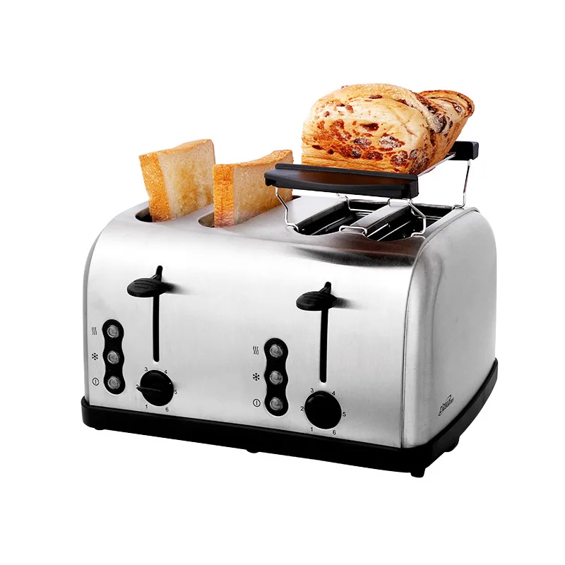 Impressions 4-Slice Toaster with High-Lift and Wide Slots Bread Machine