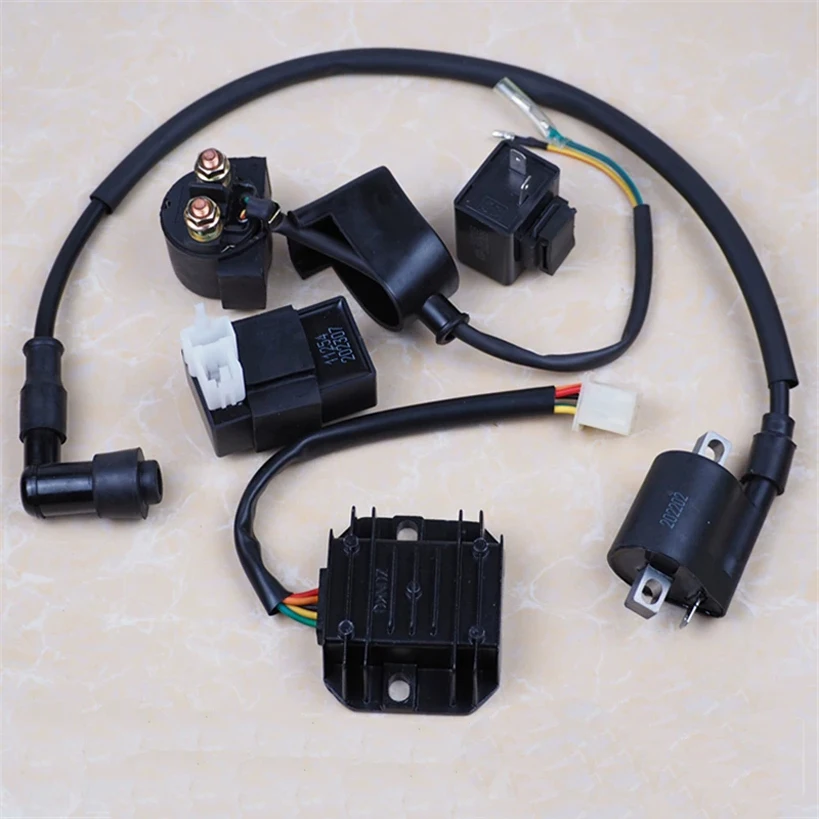 Motorcycle Electrical Wiring Harness Wire For Suzuki Haojue Qingqi Jingcheng Loncin Lifan GN125 HJ125 DY125 Motorbike Main Wire view 2
