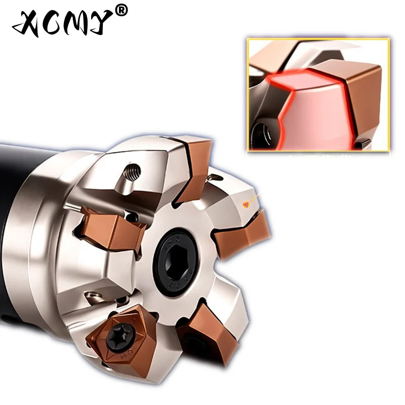 

MFWN90 WNMU080608 Double-sided Re-cutting Milling Cutter