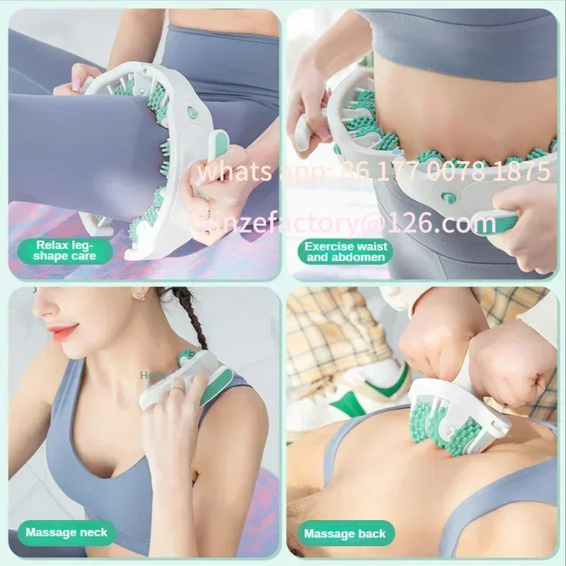 Customizable Beauty Tools New Leg Roller Massager Cellulite Massager Manual Muscle Massager Roller Multi-function Pelvic Floor