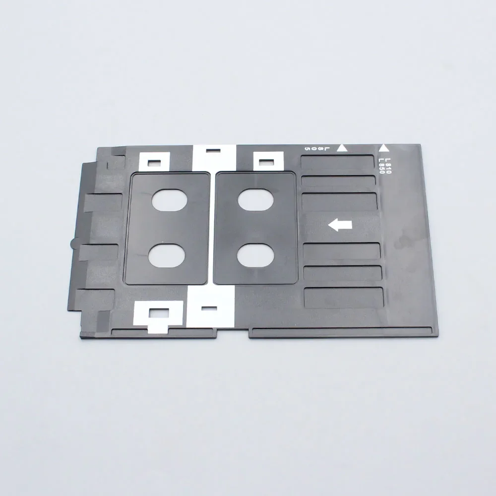 1 bandeja de tarjeta de identificación de PVC para Epson T50 T60 A50 P50 L800 L801 L805 L810 L850 TX720 PX660 para bandeja de tarjeta de PVC T50