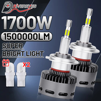 H4 LED 1700W 360° CSP 650W LED H7 H11 H1 Car Headlights Bulb H8 H9 9005 HB3 9006 HB4 9012 HIR2 Canbus No Error 6500K Super White