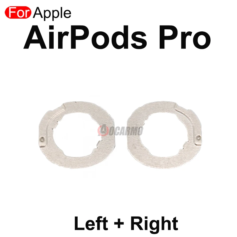 Aocarmo For Apple AirPods Pro A2084 A2083 Earphone Inside Microphone Fixing Buckle Metal Ring Repair Replacement Part