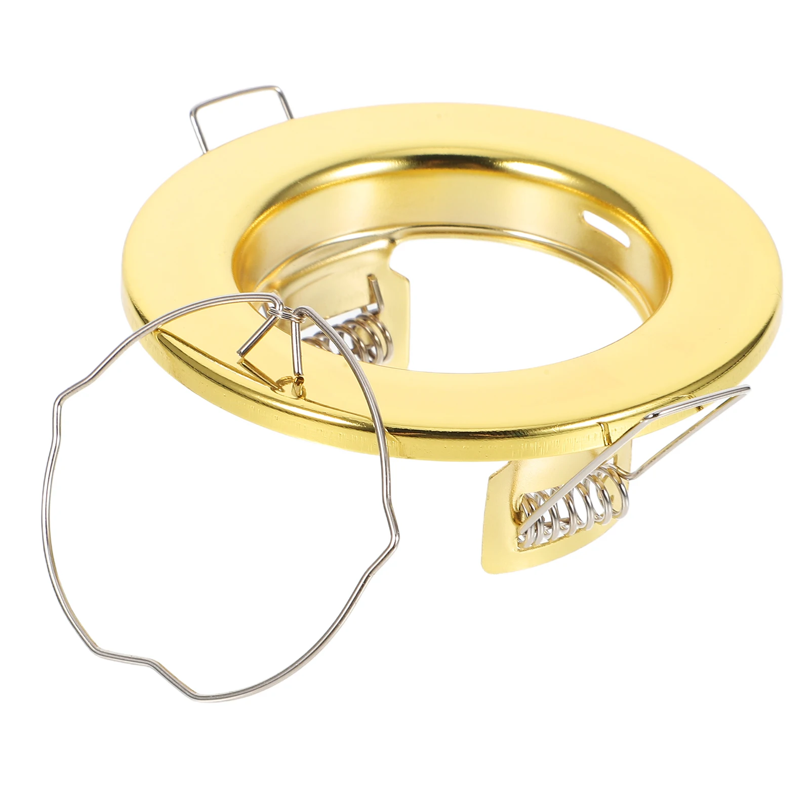 

Ceiling Lamp Shell Trim Light Iron GU10 MR16 LED Housing Cover Clips Canned Ring Recessed Lighting Fixtures Tools Parts