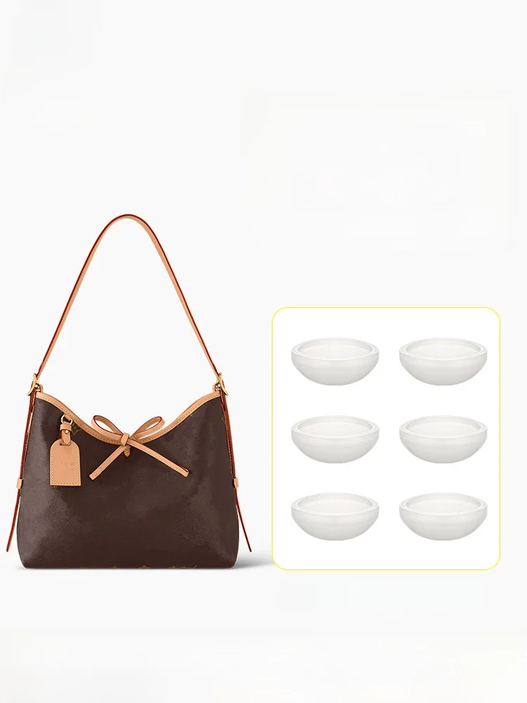 Small Medium Size Silicone Protective Case for LV Carryall Anti-wear Hardware Scratch-proof Protection Film Accessories