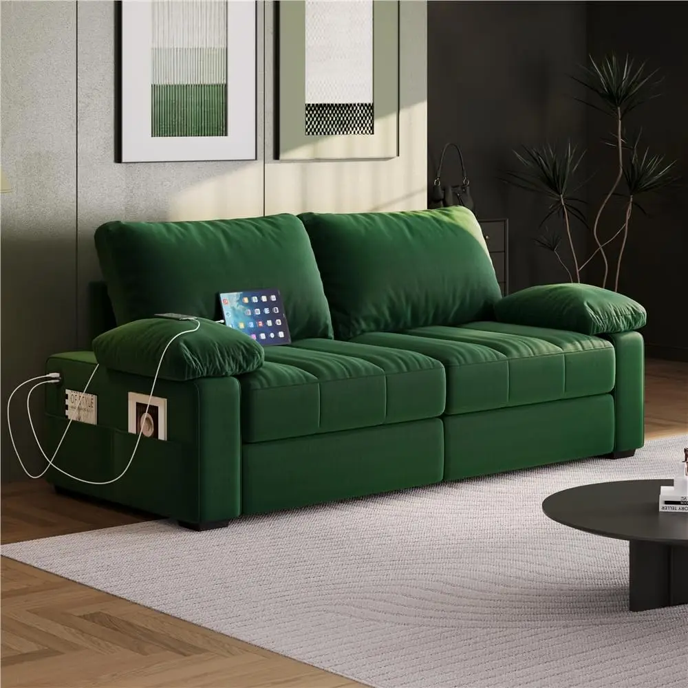 79" Comfy Sofa With… - image