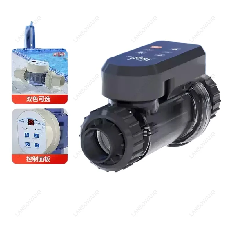 Salt Chlorine System Swimming Pool Salt Water Electrolyzer Pool Chlorinator Machine