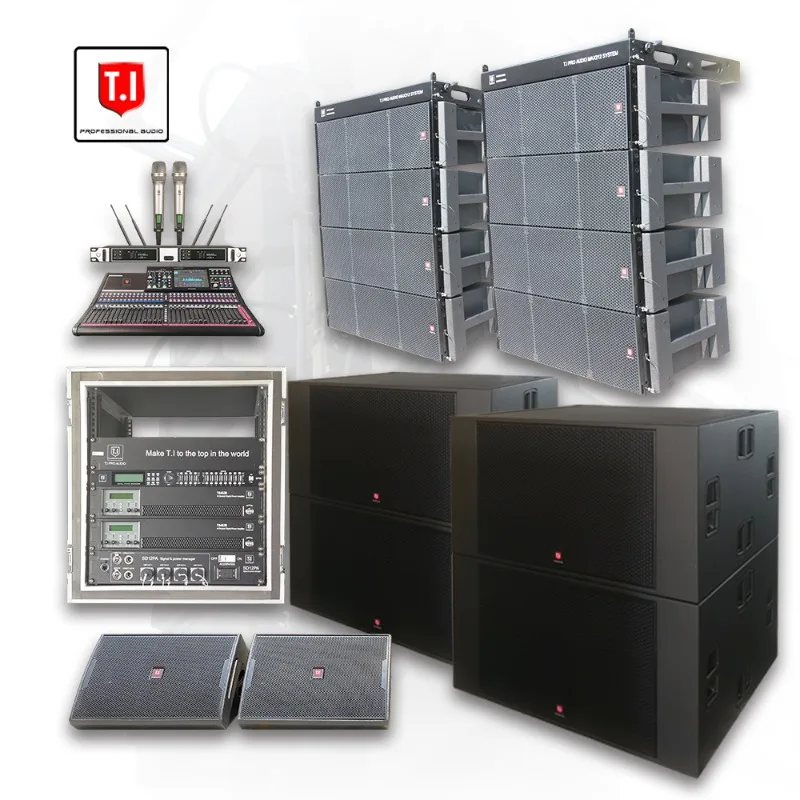 Dual 12 Inch Premium Three Way Tone For Outdoor Stage Custom Rich Sound Ideal For Concert