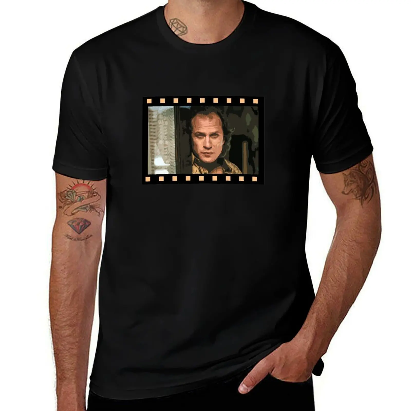 

Door to door intergation - Famous Scene shot - designed in artistic fashion, movie reel art style, iconic moment T-Shirt