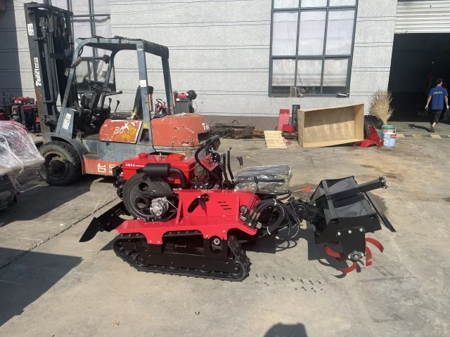 Factory Direct 25 Mini Crawler Tractor for Garden Use Customizable Cultivator on Sale