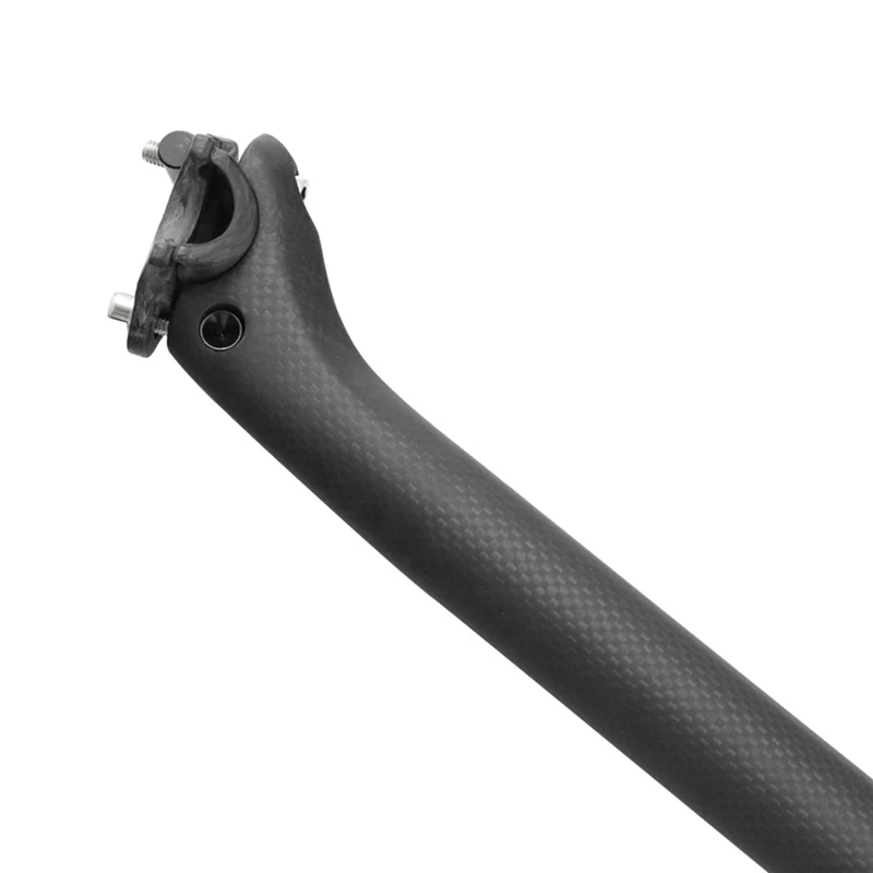 Carbon Fiber Seatpost Clamping Base Cover Accessories Mountain Road Bike Seatposts Top Cap For Rear Seat Post