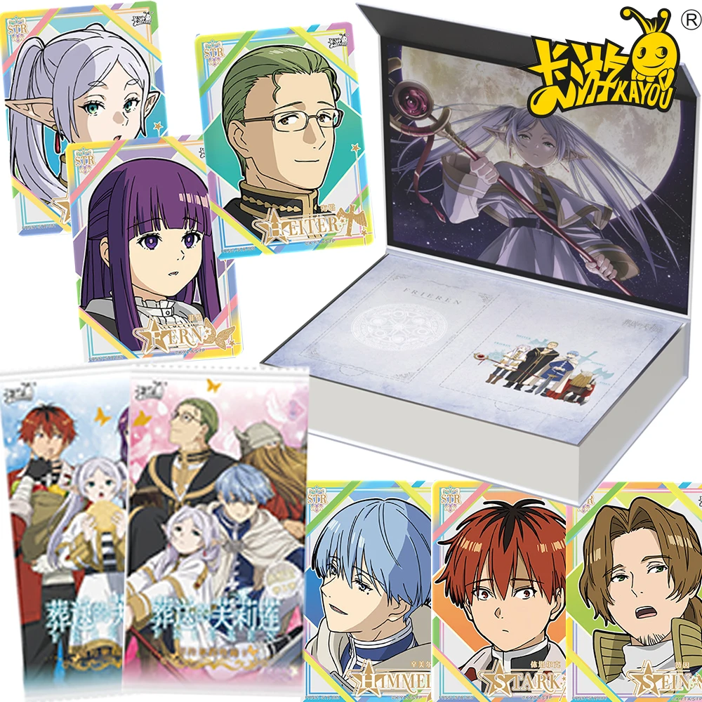 

Kayou Original Frieren: Beyond Journey's End Collection Cards Cute and Lively Anime Cartoon Q-version Character Cards Hobby Gift
