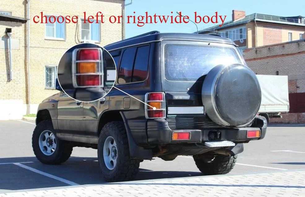 1pc Wide Body Chrome Rear Light MB831489 for Pajero V30 for Shogun V43 for Montero V20 GDDT Lamp