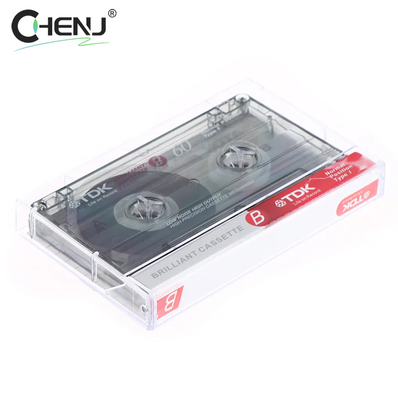 1pcs 60 Minutes Standard Cassette Blank Tape Player Empty Magnetic Audio Tape Recording For Speech Music Recording Accessories