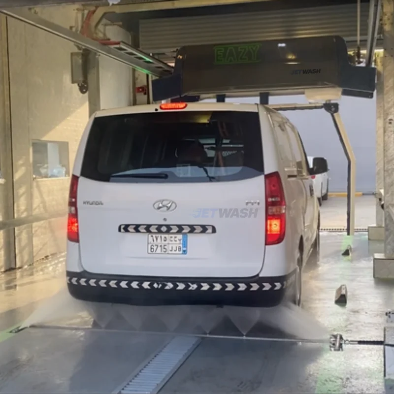S360 Automatic Touchless Car Wash Machine IoT Remote Monitoring Customizable Functions Stainless Steel 24-hour
