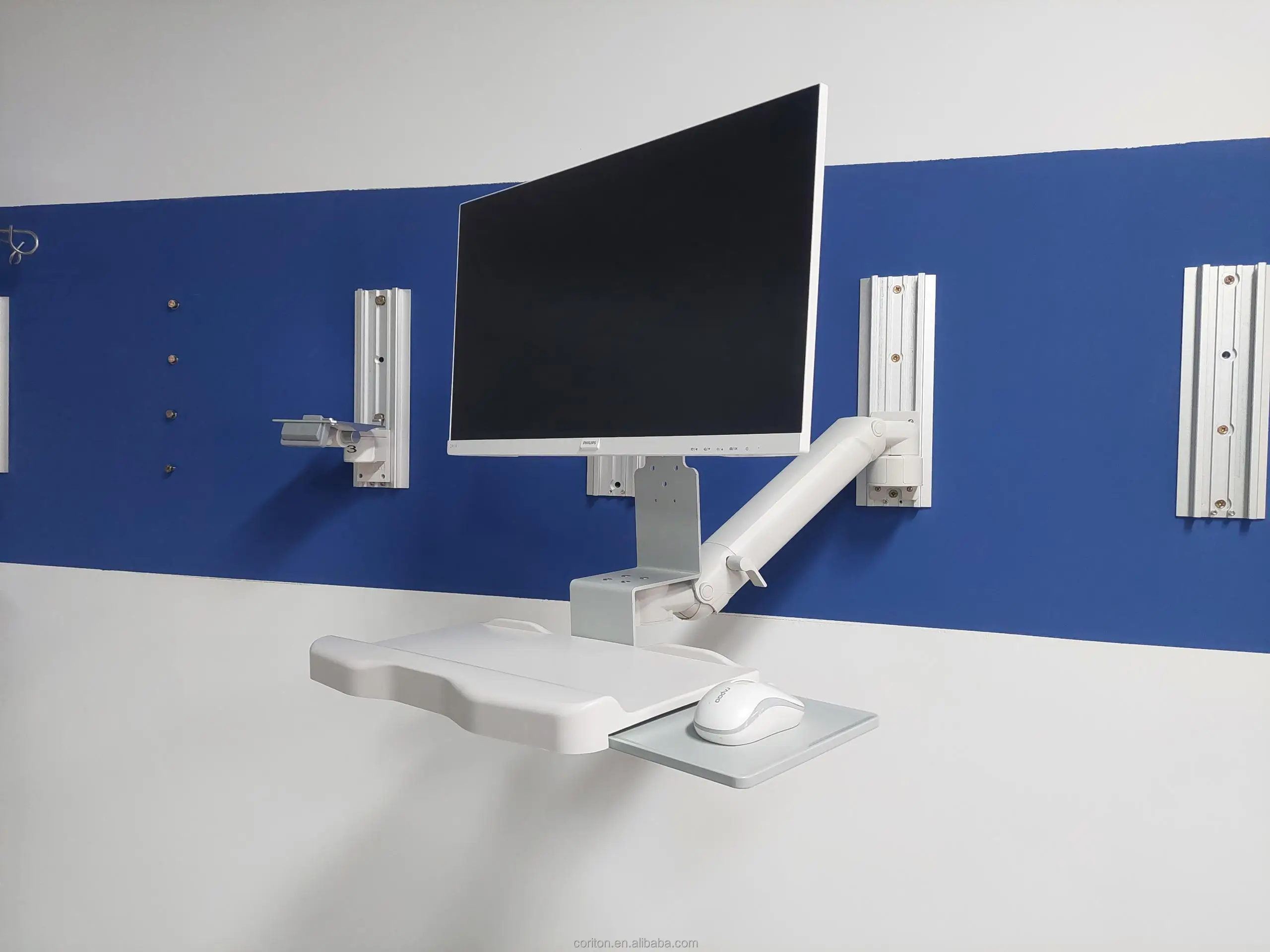 Hot selling medical arm/screenl arm/ flexible wall mount with Height variable