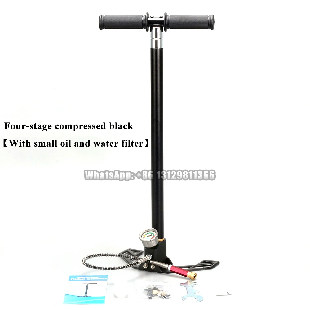 

300bar/30mpa/4500psi 3 Stage Pump For Car Bicycle,High Pressure Air Compressor Inflator, Tank Diving Inflator.