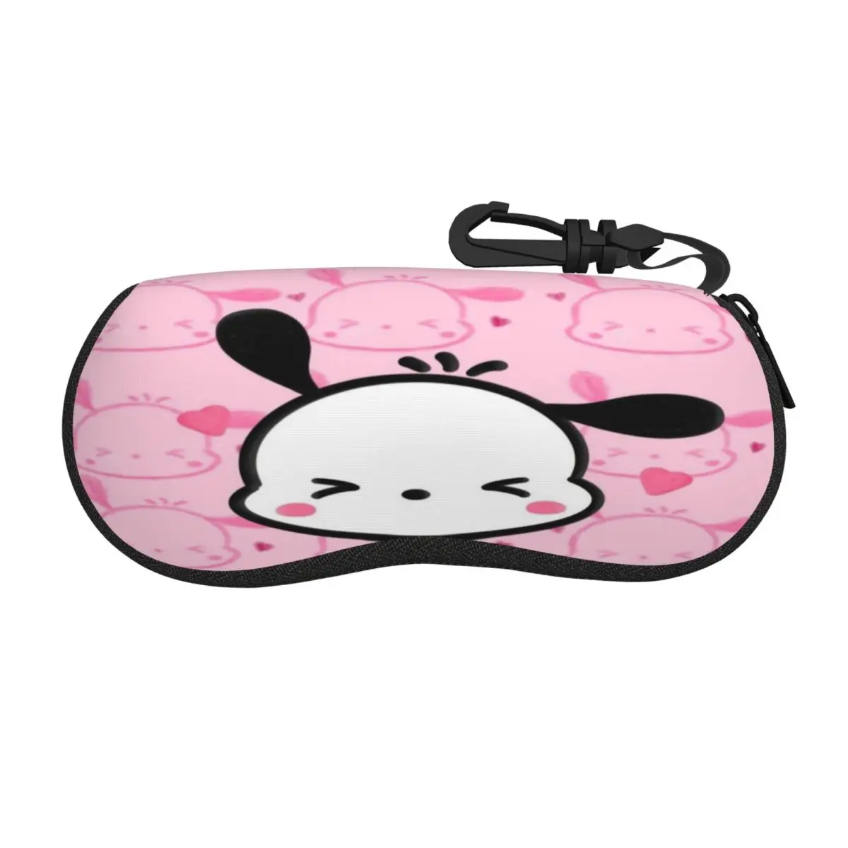 

Изготовленный на заказ чехол для очков с героями мультфильмов Pochacco, портативный чехол для очков, коробка для солнцезащитных очков