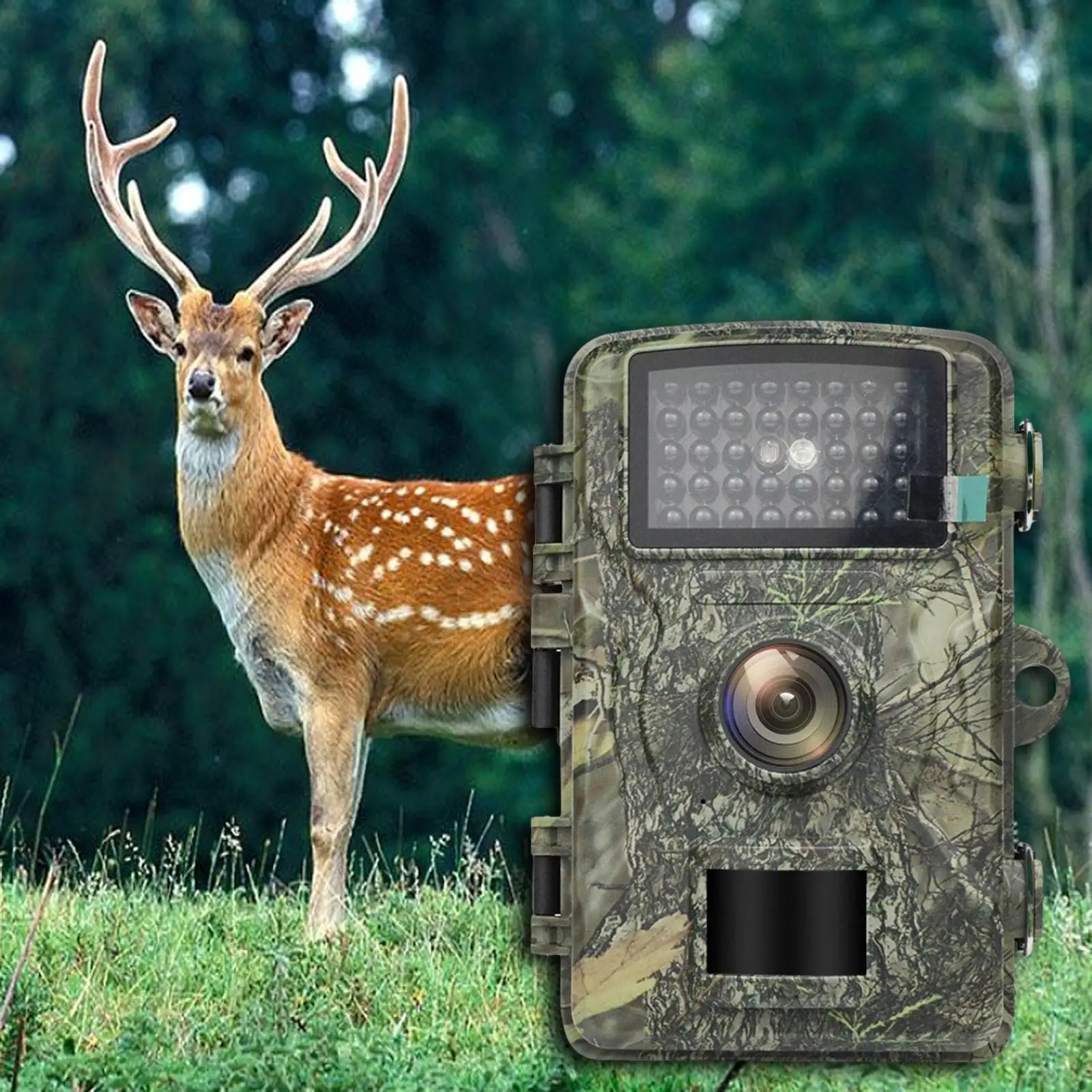 Trail Camera Lightweight Outdoor Monitor for Home Security Farmlands Camping image 4