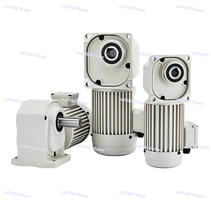 WSF/F3 Hypoid Gear Right Angle Reducer Mid-air Solid Shaft Right Angle Shaft Geared Motor Single Phase Three-phase