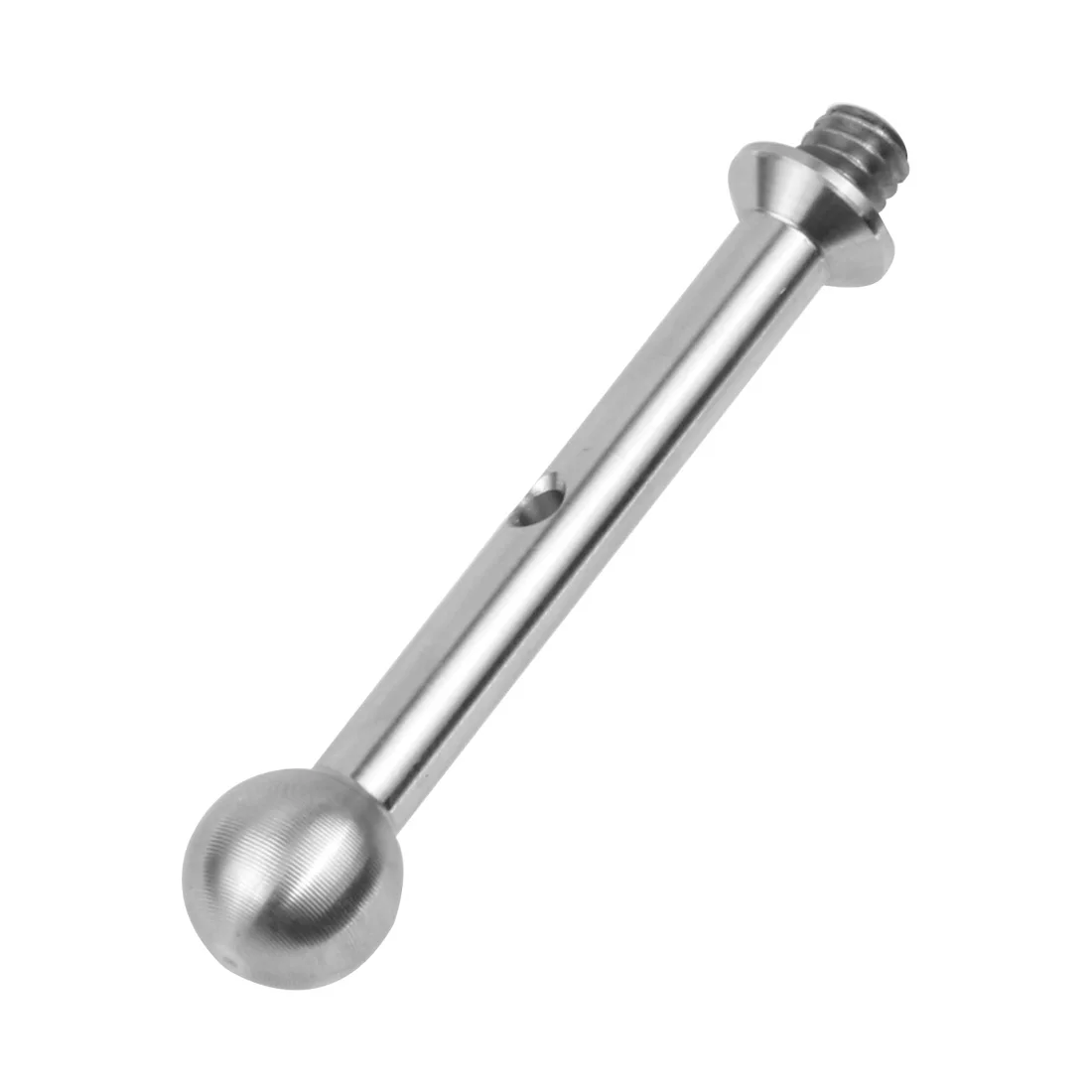 Edelstahl 12mm Doppelkopf Kugel bolzen 1/4 "Gewinde für Monitor klemme Hotshoe Kamera halterung Magic Arm Verlängerung stange – Detail 4