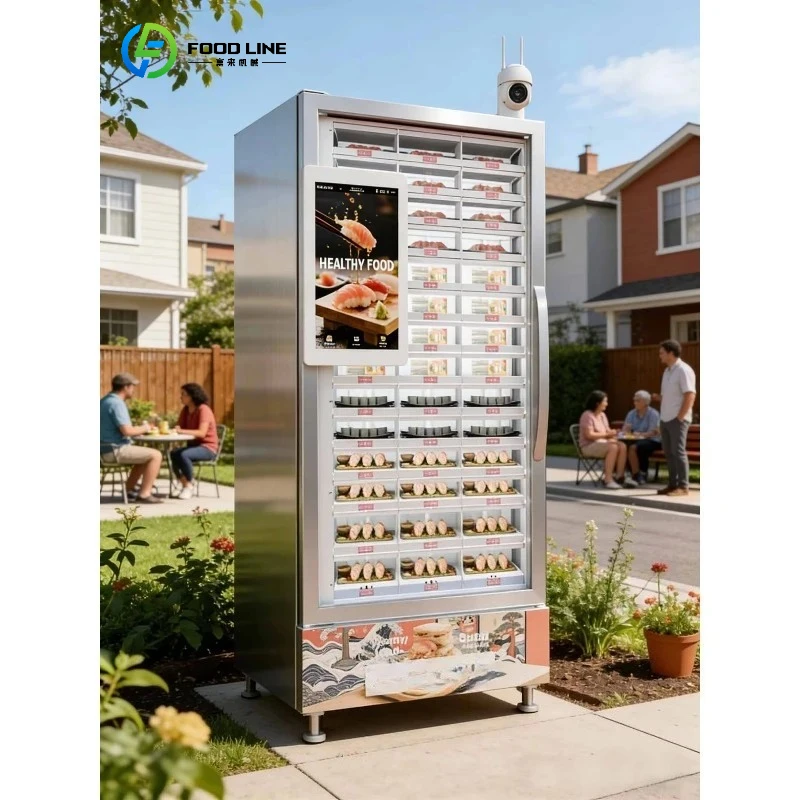 

Cabinet Refrigerated Automatic Egg Vending Machine Commercial 24H Self-Service Egg Dispenser for Retail Customized