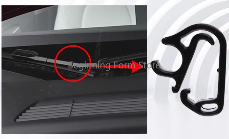 

Подходит для Tesla model3, фиксированная пряжка стеклоочистителя modelY, рычаг стеклоочистителя, зажим для распылительной трубы, зажим delX