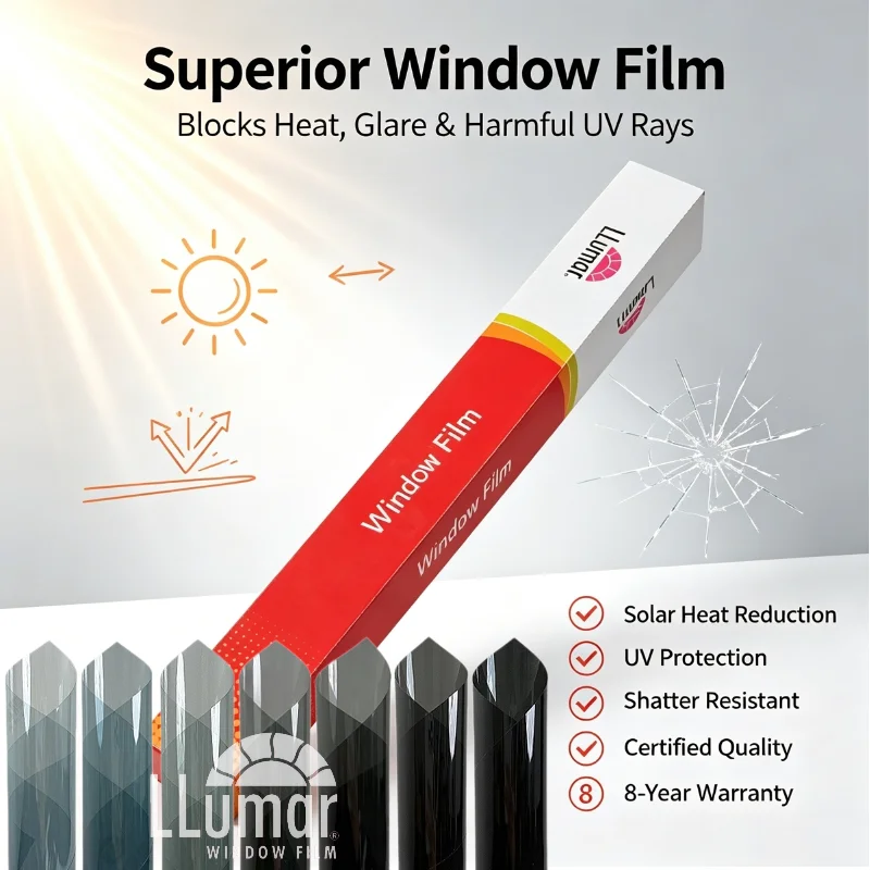 LLumar window film PET 2mil American high-quality glass film original original box multiple specifications available