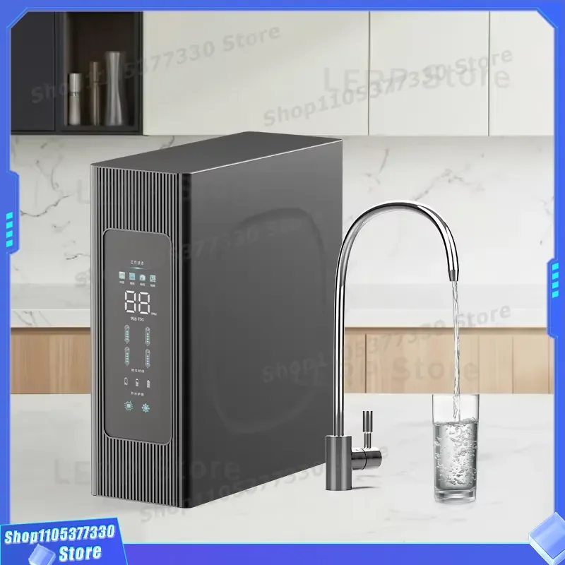 1200 GPD Alkaline Reverse Osmosis Water Purifier Under Sink System Electric Plastic Household Hotel New Design Filter Under