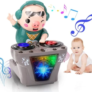 Điện tử DJ Luz Music Dance Pig To Đồ chơi Đồ chơi Đồ chơi Cân bằng Dễ thương Đồ chơi heo con với âm nhạc LED Đồ chơi nhạc cho trẻ em 10 Pin Sales Bán hàng Rockstar - №10
