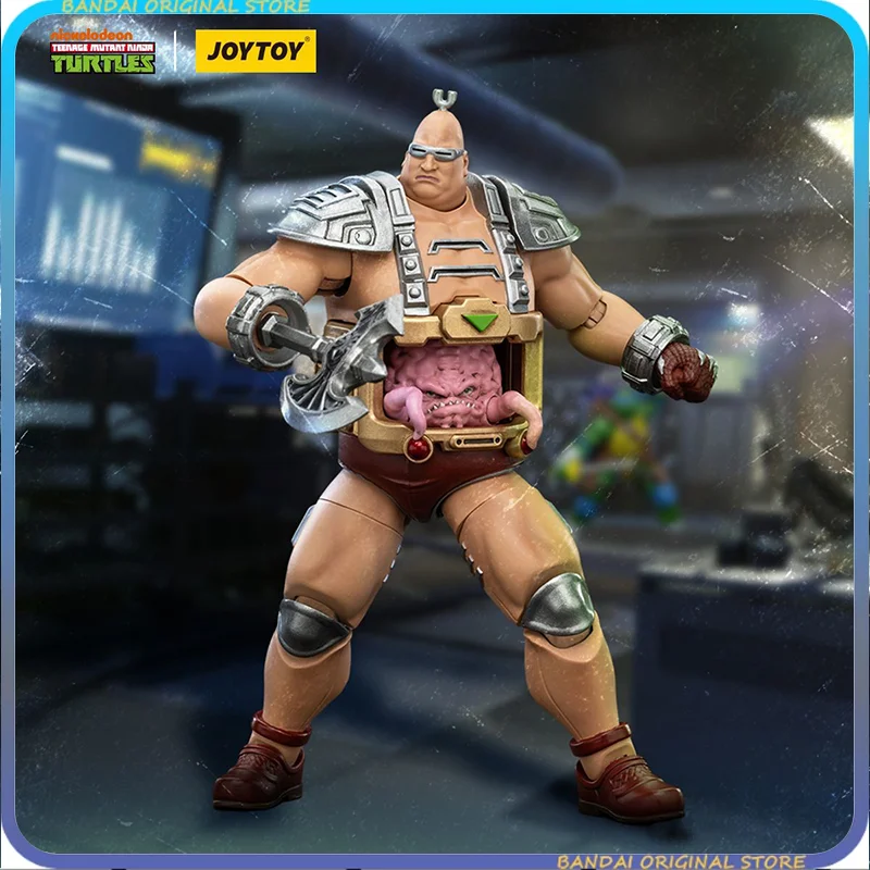 

IN STOCK JOYTOY Dark Source Ninja Turtles Krang 1:18 Action Figure Model Completed Collectible Anime Toy Birthday Gift for Kids