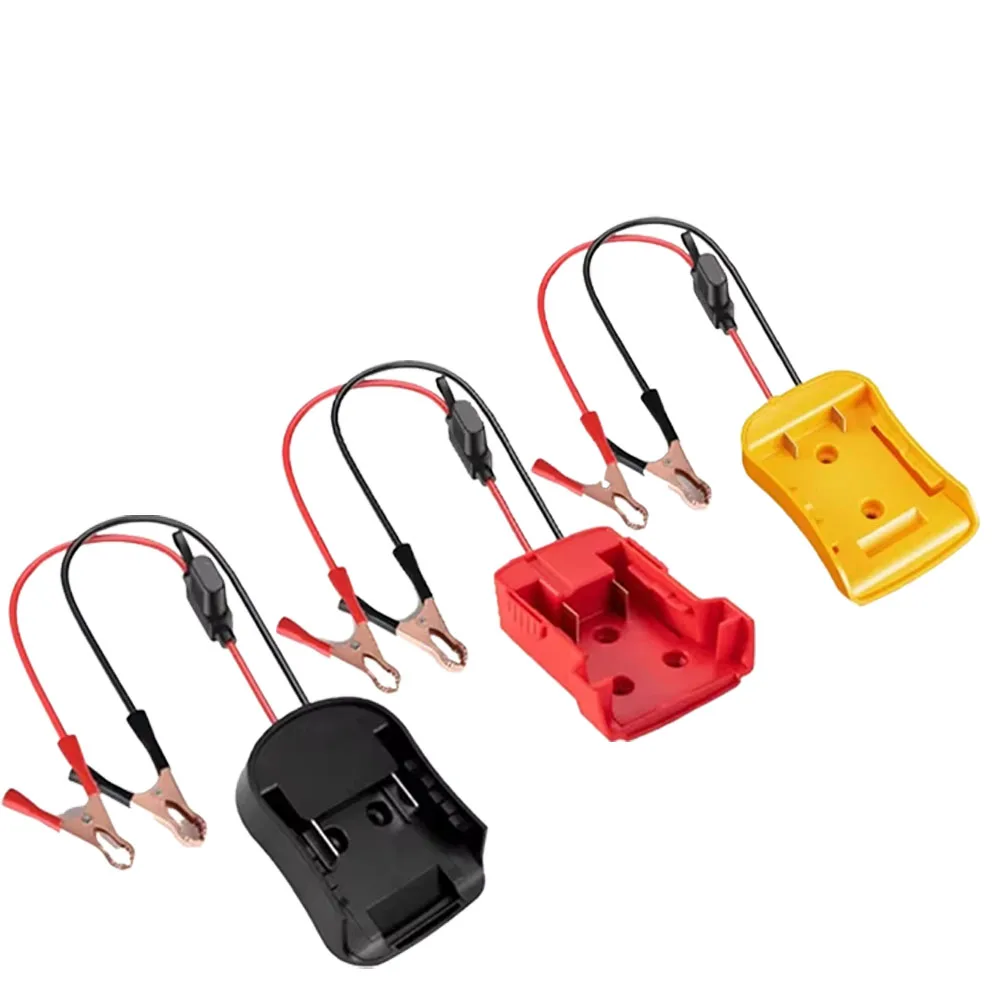 Démarreur de saut d'allumage pour Makita pour DeWalt pour Milwaukee 18V voiture ou moto batterie au Lithium alimentation de secours