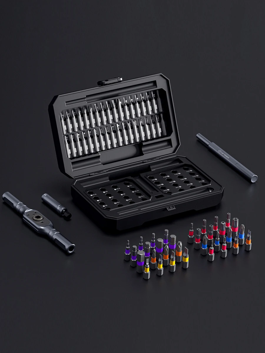 AliExpress E·DURABLE 71PCS Adjustable T Handle Ratchet Screwdriver Set Precision Repair Tool Kit Mi Home Style for Furniture Bicycle Electronics DIY