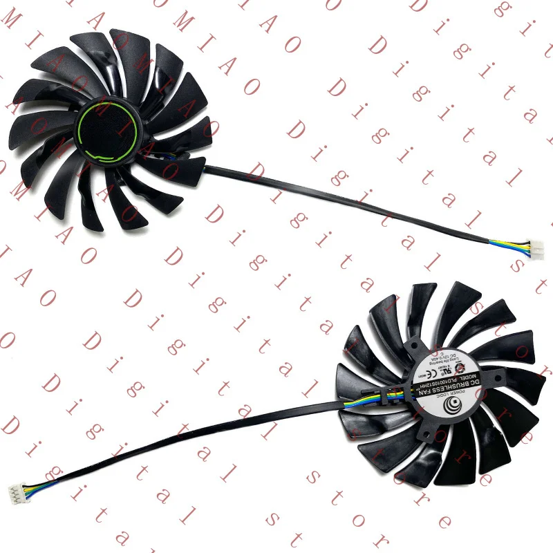 MTG   Cooling Fan Graphic Card Fan Replacement Part Fit for MSI M.2 XPANDER- AERO  PLD09210S12HH