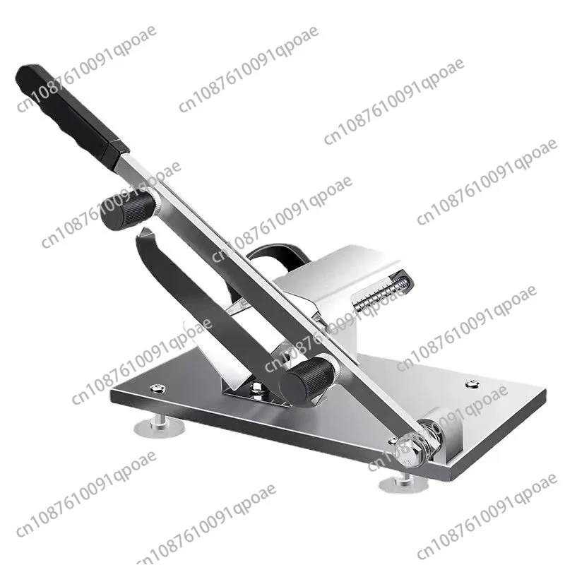 304 Stainless Steel Manual Multifunctional Meat Slicer Portable Stainless Steel Meat Processing Tools Fresh Meat Slicer