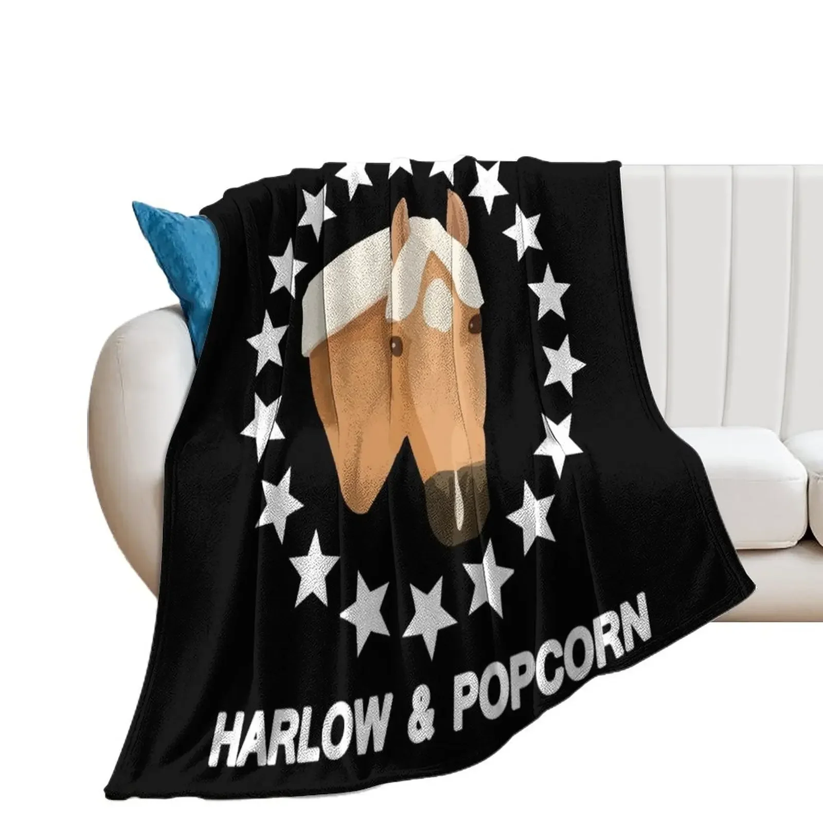 

Роскошное пледовое одеяло Harlow и Попкорн Merch, попкорн, пони, клетчатые одеяла для малышей на Хэллоуин