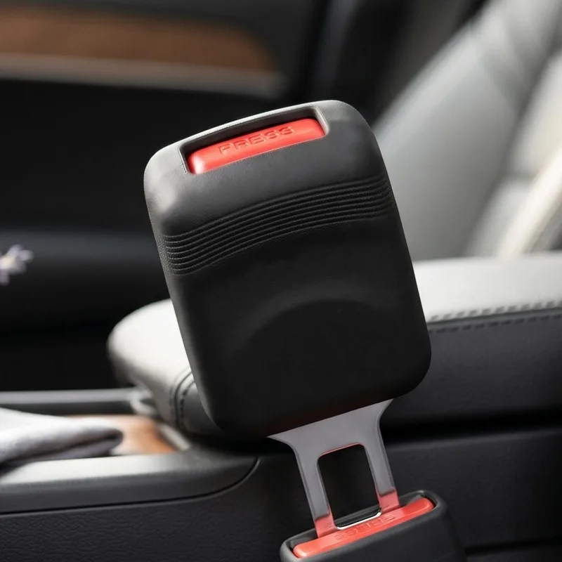 S/M/L Car Safety Seat Belt Anti-Scratch Cover Car Seat Belt Socket Protective Cover Universal Silicone Button Protective Case