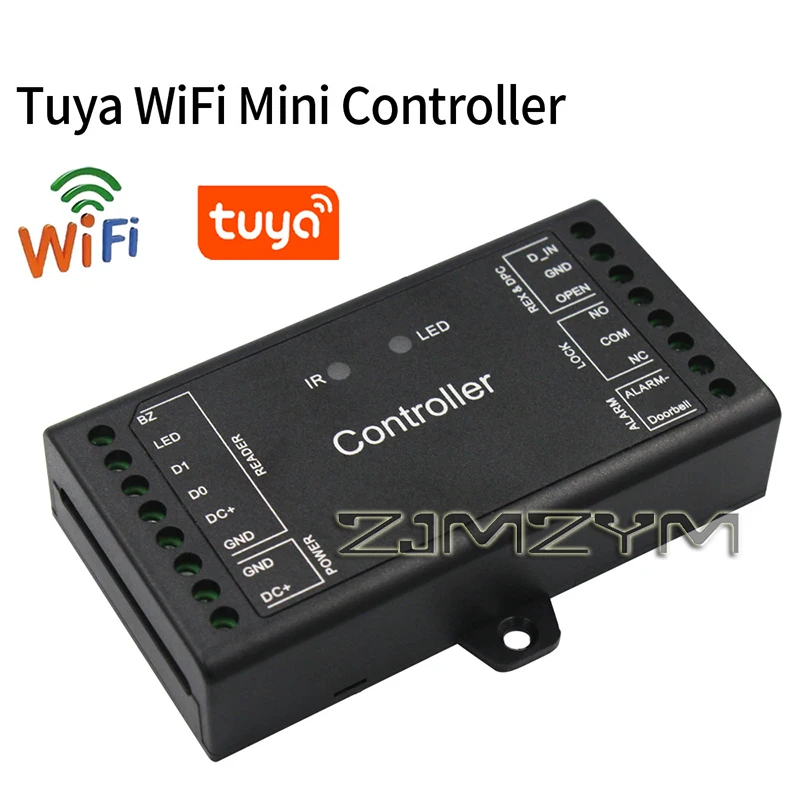12V DC Tuya 4G 5G Wifi Remote Control Sboard Mini Size Access Control Controller Panel Board Wiegand 26~44 Bits Input 1000 User